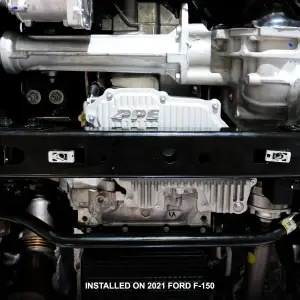 Pacific Performance Engineering - 314052200 | PPE Performance Heavy-Duty Cast Aluminum Engine Oil Pan Raw Finish (2018-2021 F150 Pickup 3.0L Power Stroke ) - Image 4