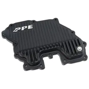 314052220 | PPE Performance Heavy-Duty Cast Aluminum Engine Oil Pan Black Finish (2018-2021 F150 Pickup 3.0L Power Stroke )