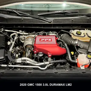 Pacific Performance Engineering - 115030012 | PPE Performance Air-To-Water Intercooler Kit Red Finish (2020-2025 Silverado, Sierra 1500 3.0L (t) LM2, LZ0) - Image 3
