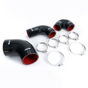 115930100 | PPE Performance Air Box Outlet and Intercooler Silicone Hose Kit (2020-2025 Silverado, Sierra 1500 3.0L td)
