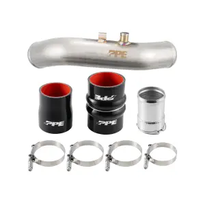 Pacific Performance Engineering - 315025100 | PPE Performance Hot Side Intercooler Charge Pipe Kit – High Output (HO) Raw Finish (2023–2025 250, F350 Super Duty  6.7L Power Stroke) - Image 4