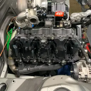 Pacific Performance Engineering - 116111035 | PPE Performance High-Flow Exhaust Manifold and Up-Pipe Kit Silver Ceramic Coating (2001-2004 Silverado, Sierra 2500 HD, 3500 HD 6.6L td FED/2001 CA) - Image 3