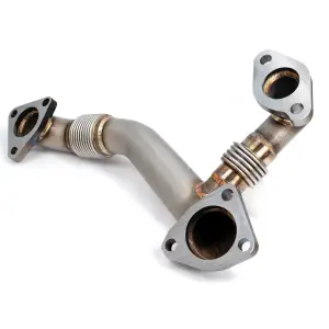 Pacific Performance Engineering - 116119100 | PPE Performance Replacement Up-Pipe (Passenger Side) for PPE Exhaust Manifold (2002-2004 Silverado, Sierra 2500 HD, 3500 HD 6.6L td CA) - Image 3