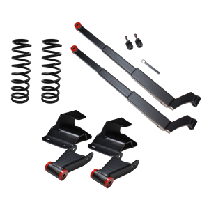 DJM3004-34S | DJM Suspension 3 Inch Front / 4 Inch Rear Lowering Kit with OE Height Front Replacement Coils (1965-1972 F150 Pickup 2WD)