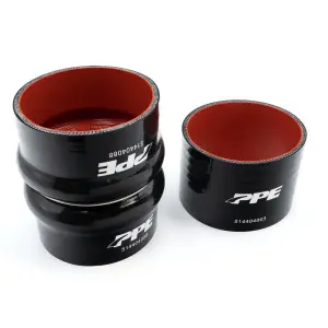 Pacific Performance Engineering - 115020020 | PPE Performance Turbo Inlet Upgrade Kit Black Finish (2017–2019 Silverado, Sierra 2500 HD, 3500 HD 6.6L td) - Image 3