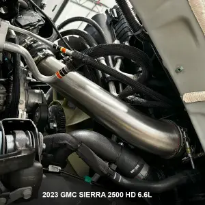 Pacific Performance Engineering - 115026100 | PPE Performance Hot and Cold Side Intercooler Charge Pipe Kit Raw Finish (2020–2025 Silverado, Sierra 2500 HD, 3500 HD 6.6L td) - Image 6