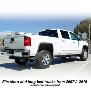 Pacific Performance Engineering - 117010350 | PPE Performance 304 Stainless Steel DPF-Back Performance Exhaust System with Polished Tip (2007.5-2019 Silverado, Sierra 2500 HD, 3500 HD 6.6L td) - Image 5