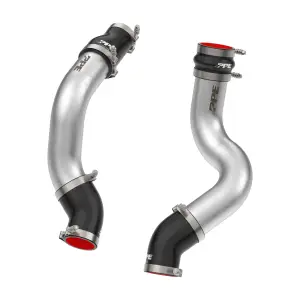215022000 | PPE Performance Hot and Cold Side Intercooler Charge Pipe Kit Raw Finish (2019-2024 Ram 2500, 3500 6.7L td)