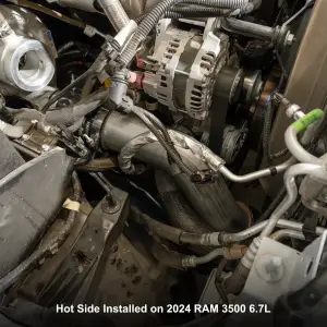 Pacific Performance Engineering - 215022010 | PPE Performance Hot and Cold Side Intercooler Charge Pipe Kit Brushed Finish (2019-2024 Ram 2500, 3500 6.7L td) - Image 7