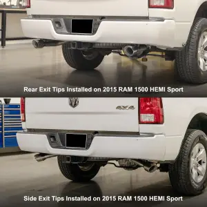 Pacific Performance Engineering - 217040030 | PPE Performance Cat-Back Exhaust System, Dual Exit For RAM 1500 5.7L V8 HEMI | Polished Finish - Image 7