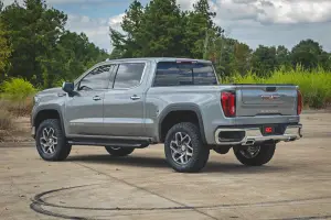 Rough Country - 28857RED_A | Rough Country 3.5 Inch Lift Kit GMC Sierra 1500 2WD/4WD | Red Finish Control Arm, Factory Rear Mono-Leaf Spring, Vertex Coilovers With V2 Rear Shocks - Image 6