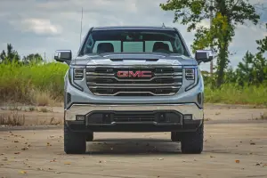 Rough Country - 28857_A | Rough Country 3.5 Inch Lift Kit GMC Sierra 1500 2WD/4WD | Aluminum Finish Control Arm, Factory Rear Mono-Leaf Spring, Vertex Coilovers With V2 Rear Shocks - Image 4