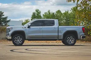 Rough Country - 28850_A | Rough Country 3.5 Inch Lift Kit GMC Sierra 1500 2WD/4WD | Aluminum Finish Control Arm, Factory Rear Mono-Leaf Spring, Vertex Coilovers With Vertex Shocks - Image 5
