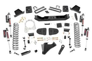 43750 | Rough Country 6 Inch Lift Kit For Ford F-250/F-350 Super Duty 4WD | 3.5 Inch Axle Diameter, No Factory Rear Springs, No Front Driveshaft, Vertex Reservoir Shocks