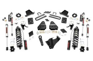 56759 | Rough Country 4.5 Inch Coilover Conversion Lift Kit For Ford F-250 Super Duty | 2015-2016 | Rear Springs, Rear Vertex Shocks