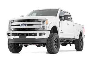 Rough Country - 50658 | Rough Country 4.5 Inch Coilover Conversion Lift Kit For Diesel Ford F-250/F-350 Super Duty | 2017-2022 | 4" Axle, Rear V2 Shocks, Driveshaft - Image 3