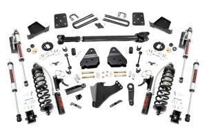 55059 | Rough Country 4.5 Inch Coilover Conversion Lift Kit For Diesel Ford F-250/F-350 Super Duty | 2017-2022 | 3.5" Axle, Rear Vertex Shocks, Driveshaft