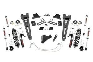 54158 | Rough Country 6 Inch Coilover Conversion Lift Kit With Radius Arm For Ford F-250 Super Duty | 2011-2014 | Diesel, No Rear Factory Springs, Rear V2 Shocks
