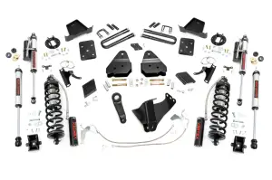 56459 | Rough Country 6 Inch Coilover Conversion Lift Kit For Ford F-250 Super Duty | 2011-2014 | Diesel, Rear Factory Spring, Rear Vertex Shocks