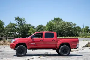 Rough Country - 74250 | Rough Country 3.5 Inch Lift Kit With Upper Control Arms For Toyota Tacoma 2/4WD | 2005-2023 | Front Vertex Adjustable Coilovers, Rear Vertex Adjustable Shocks - Image 6