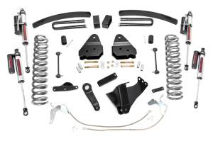 59750 | Rough Country 6 Inch Lift Kit For Ford F-250/F-350 Super Duty 4WD | Gas Engine, Vertex Reservoir Shocks