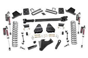 50451 | Rough Country 6 Inch Lift Kit Ford F-250/F-350 Super Duty 4WD | No Factory Rear Overload Springs, 3.5 Inch Axle Diameter, Vertex Reservoir Shock, Includes Front Driveshaft