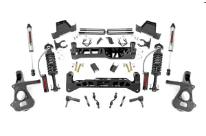 18757 | 7 Inch GM Suspension Lift Kit w/ Vertex Coilovers, V2 Monotube Shocks