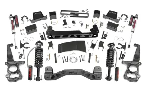 Rough Country - 55750 | 6 Inch Ford Suspension Lift Kit w/ Vertex Coilovers, Vertex Resevoir Shocks - Image 1