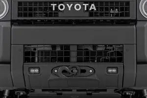 Rough Country - 10749 | Rough Country Hidden Winch Mount With LED Fog Lights For Toyota Land Cruiser 4WD | White SAE Fog Light Series, With Pro12000S Which - Image 4