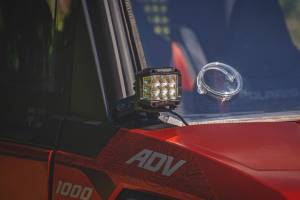 Rough Country - 93304 | Rough Country LED Cube Light Kit Forward Facing For Polaris XPEDITION ADV 5/XPEDITION XP 5 | 3-inch Osram Wide Angle Series Lights - Image 7