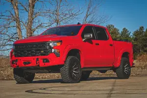 Rough Country - 13006-G6M | Rough Country FXS Front Bumper For Chevrolet Silverado 1500 2WD/4WD | G6M, Dark Ash Paint Code, Winch Mount Only - Image 15