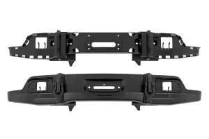 Rough Country - 13006-G6M | Rough Country FXS Front Bumper For Chevrolet Silverado 1500 2WD/4WD | G6M, Dark Ash Paint Code, Winch Mount Only - Image 5