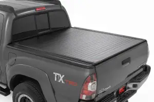 50415500 | Rough Country Hard Roll Up Bed Cover, 5' Bed For Toyota Tacoma 2WD/4WD