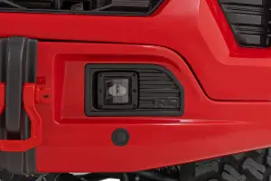 Rough Country - 13006-GBD | Rough Country FXS Front Bumper For Chevrolet Silverado 1500 2WD/4WD | GBD, Cypress Gray Paint Code, Winch Mount Only - Image 11
