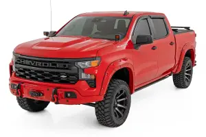 Rough Country - 13006-GBD | Rough Country FXS Front Bumper For Chevrolet Silverado 1500 2WD/4WD | GBD, Cypress Gray Paint Code, Winch Mount Only - Image 7