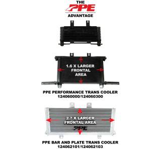 Pacific Performance Engineering - 124060000 | PPE Performance Transmission Cooler With 22.2mm ID & Orange Clips For GM 6.6L Duramax With Allison Transmission - Image 4