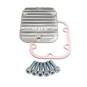 Pacific Performance Engineering - 128060110 | PPE Performance Heavy-Duty Cast Aluminum PTO Side Plate Cover For GM 6.6L Duramax | Brushed Finish - Image 2