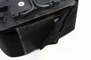 Pacific Performance Engineering - 149002120 | PPE Performance Battery Heat Shield, Top Post For GM Duramax LMM, LML, L5P | Black FInish - Image 3