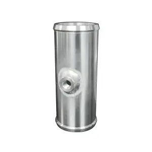 515900275 | PPE Performance Billet Aluminum Coupler With 1/8 Inch NPT Bung, 5.0 Inch Length | 2.75 Inch Dimensions