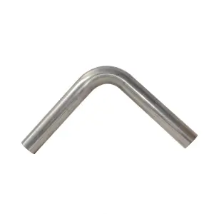 576225090 | PPE Performance 16 Gauge (0.060") 304 Stainless Steel Tube | 2.25 Inch Size, 90 Degree Mandrel Bend Tube