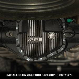 Pacific Performance Engineering - 338051800 | PPE Performance 14-Bolt Heavy-Duty Cast Aluminum Rear Differential Cover, Dana M300 11.8 Inch -14 For Ford F-250 / F-350 / F-450 Super Duty | Raw Finish - Image 2