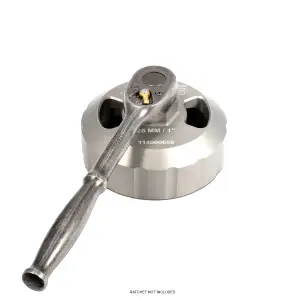 Pacific Performance Engineering - 114000659 | PPE Performance Oil Filter Socket Hard Anodized Billet Aluminum - 76mm 14F - Image 4