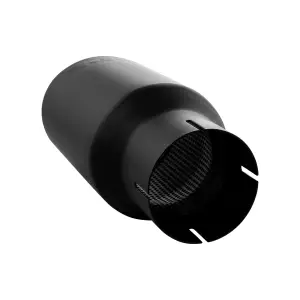 Pacific Performance Engineering - 117023520 | PPE Performance 304 Stainless Steel Exhaust Tip, 3.5 Inch Inlet For GM 6.6L Duramax LBZ | Black Finish - Image 2