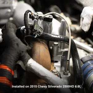 Pacific Performance Engineering - 119021032 | PPE Performance Turbo Coolant Feed Hose For GM 6.6L Duramax LML - Image 2