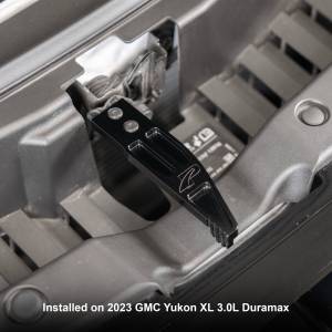 Pacific Performance Engineering - 148122520 | PPE Performance Billet Hood Release Latch For GM 2500/3500 | Black Finish - Image 5