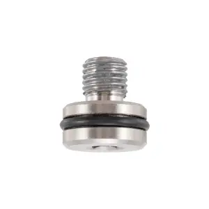 328053504 | PPE Performance Billet-machined Aluminum Fill Plug, 1/4 Inch, M12-1.5 Thread For Ford F-250/F-350 Super Duty 10R140 Transmission