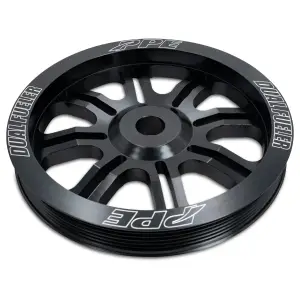 Pacific Performance Engineering - 113061071 | PPE Performance Billet Aluminum Drive Pulley Wheel, 816 Style, Dual Fueler CP3 For GM 6.6L Duramax - Image 4
