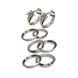 517330008 | PPE Performance Standard 304 Stainless Steel V-Band - 8 piece Set (2C 3M 3F) | 3.0 Inch Dimensions