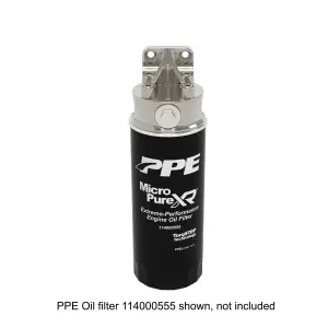 Pacific Performance Engineering - 114002000 | PPE Performance Remote Oil Filter Mount Kit - Polished 304 Stainless Steel - Image 5
