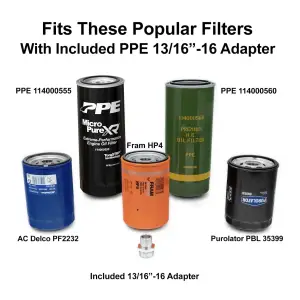 Pacific Performance Engineering - 114002000 | PPE Performance Remote Oil Filter Mount Kit - Polished 304 Stainless Steel - Image 4